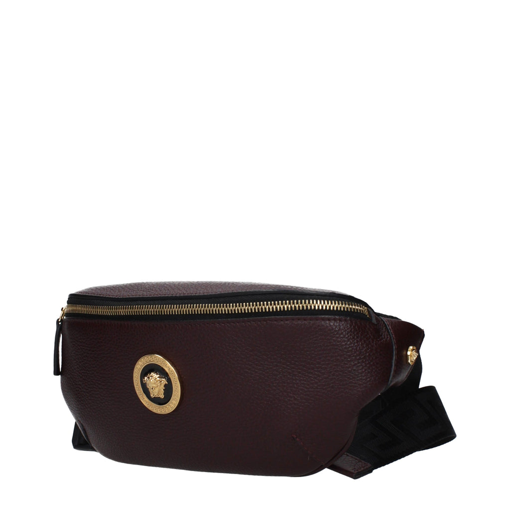 Purple Leather Backpack