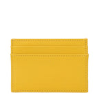 Yellow Leather Cardholder