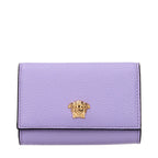 Purple Leather Wallet