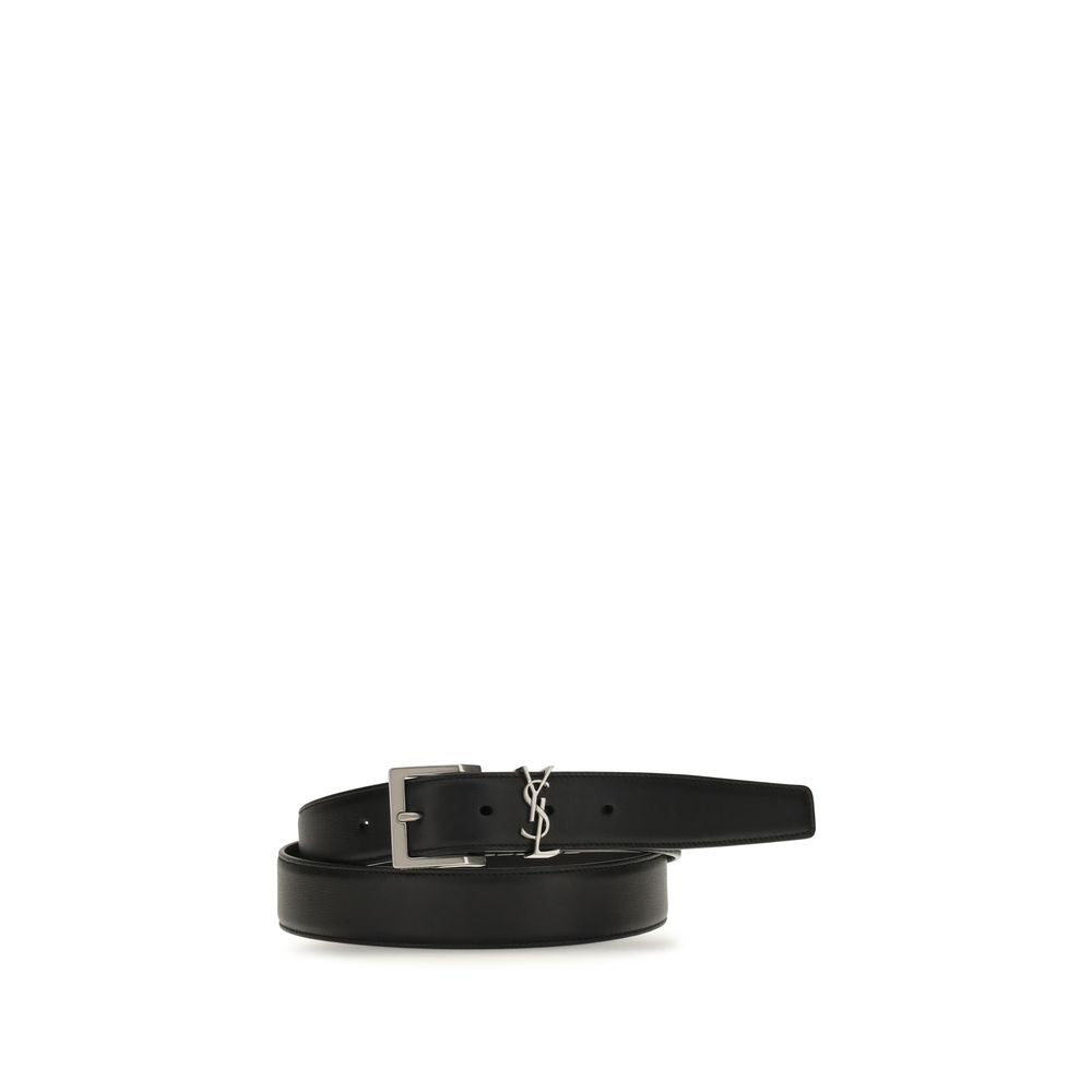 Black Calf Leather Bos Taurus Regular Belt