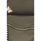 Bicolor Fabric Backpack