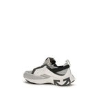 Gray Fabric Athletic Sneakers