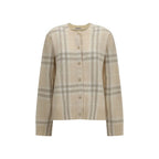 Beige Cashmere Cardigan