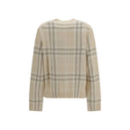 Beige Cashmere Cardigan