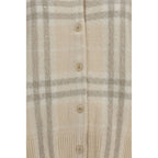 Beige Cashmere Cardigan