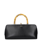 Black Leather Handbag