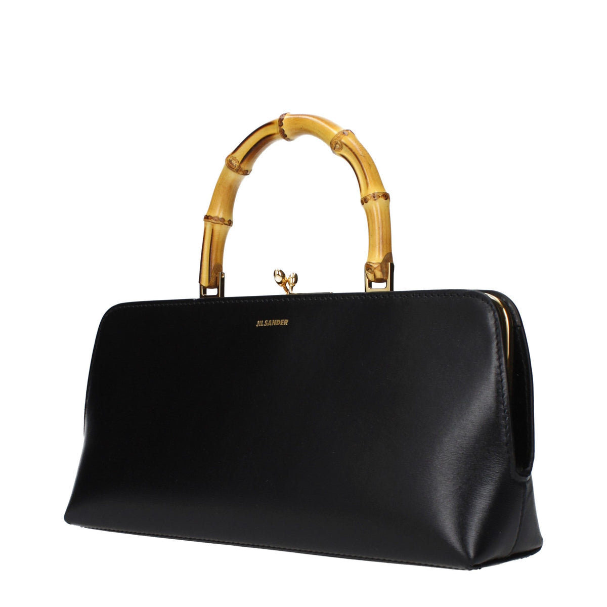Black Leather Handbag