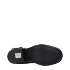 Black Leather Ankle Boots