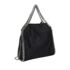 Black Polyester Handbag