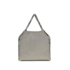 Gray Polyester Handbag
