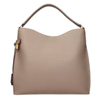 Beige Leather Handbag