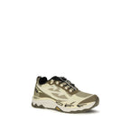 Bicolor Polyester Athletic Sneakers