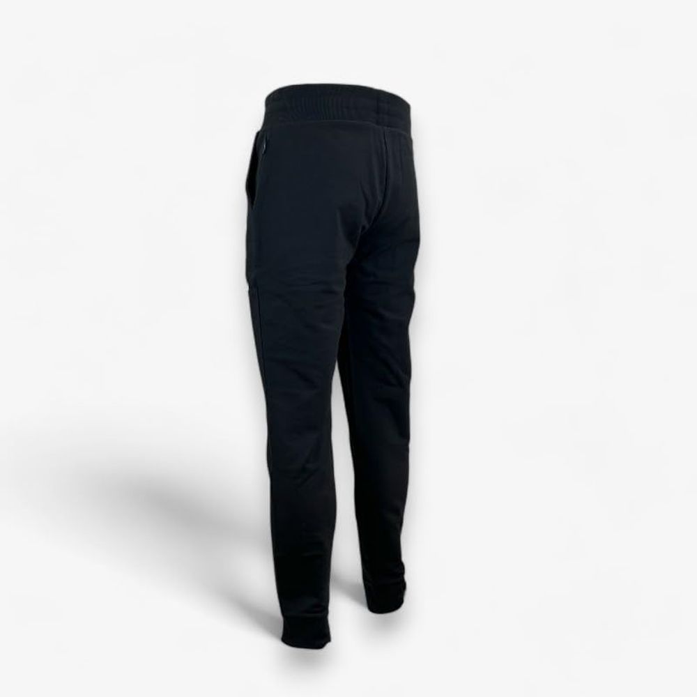 Black Cotton Joggers (Workout Pants)