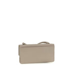 Beige Calf Leather Bos Taurus Wallet