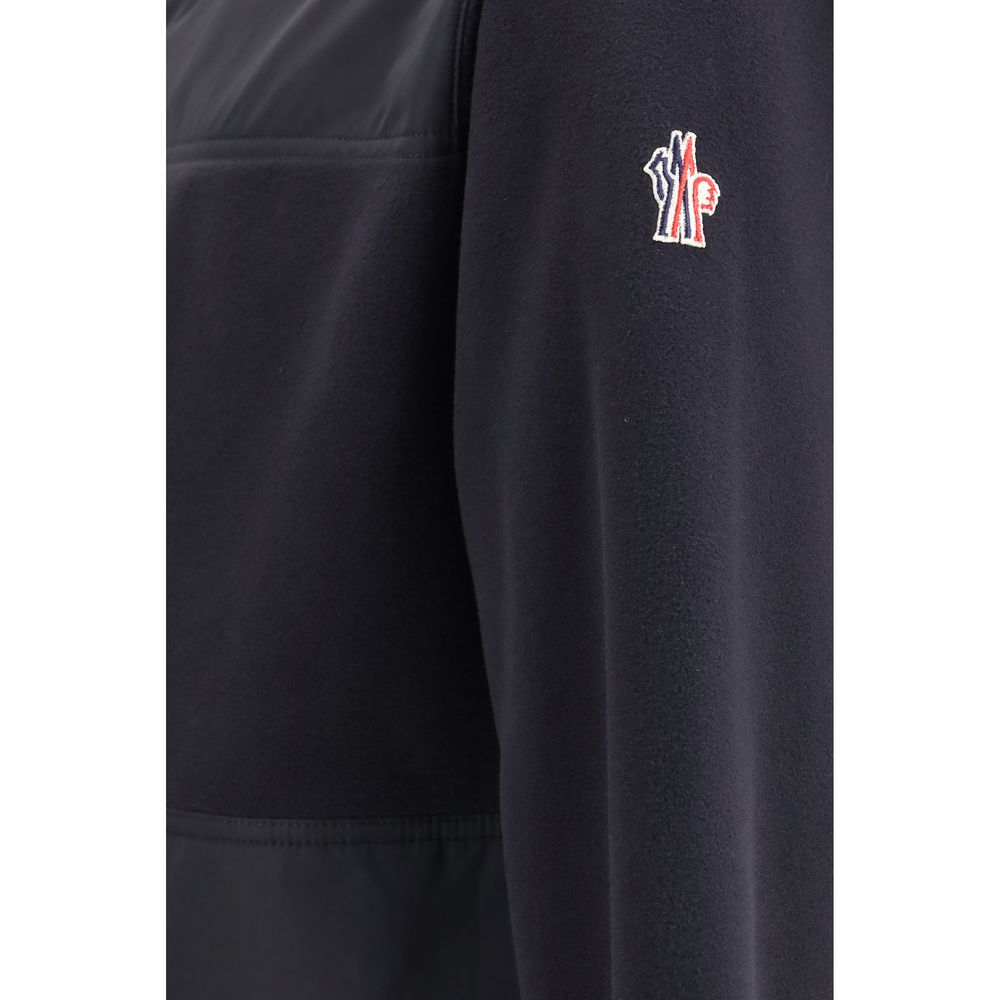 Black Polyester Sweatshirt