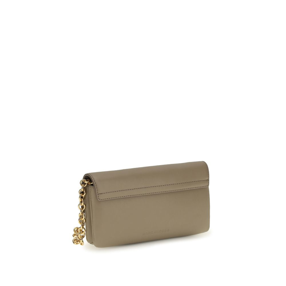 Beige Calf Leather Bos Taurus Wallet