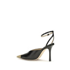 Black Calf Leather Bos Taurus High Heel Pumps