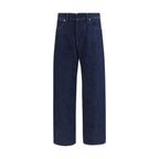 Blue Cotton Jeans Denim