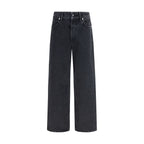 Black Cotton Jeans Denim