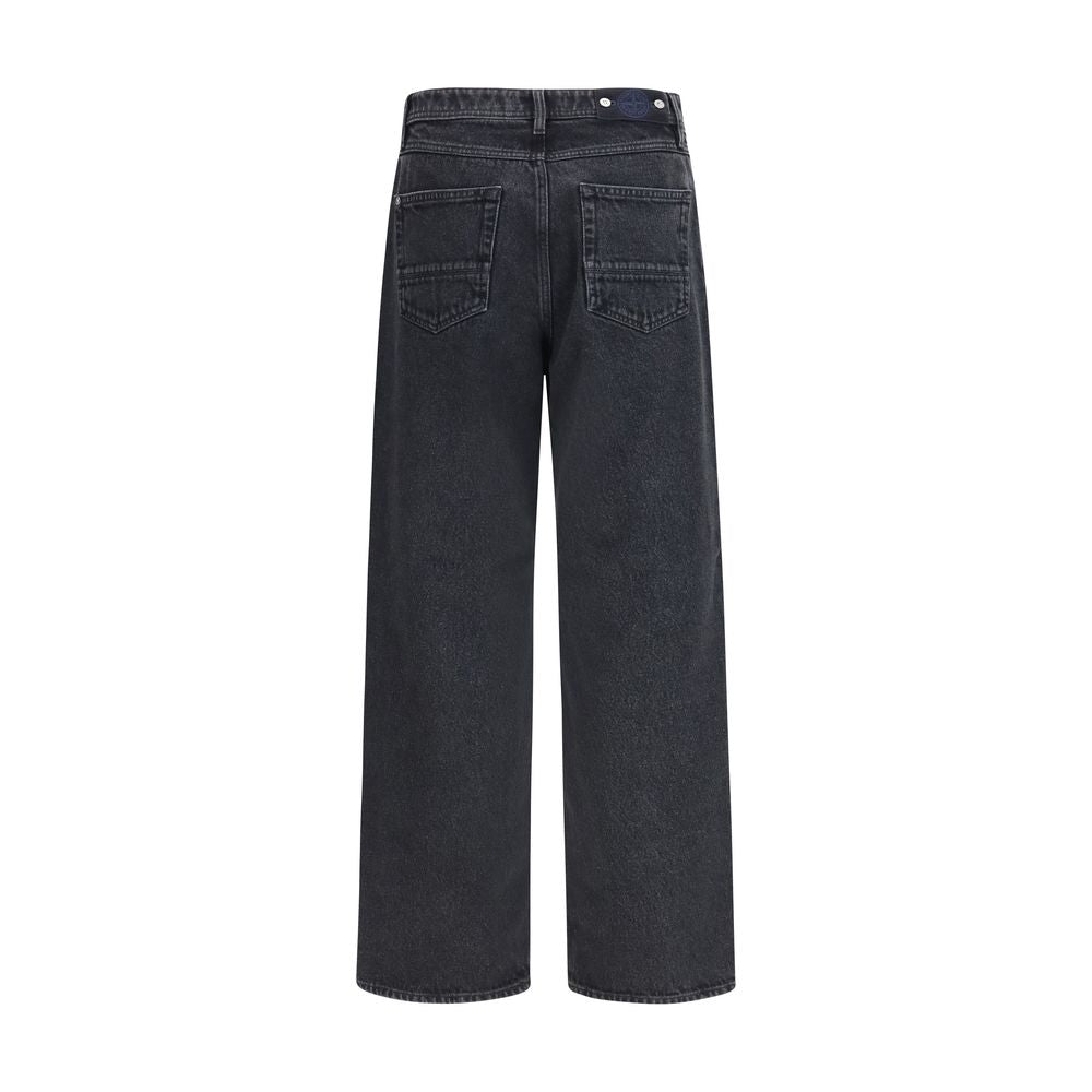 Black Cotton Jeans Denim