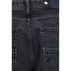 Black Cotton Jeans Denim