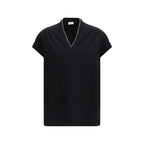 Black Cotton T-Shirt