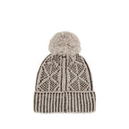Gray Alpaca Vicugna Pacos Beanie