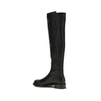 Black Napa Leather / Calf Bos Taurus Over The Knee