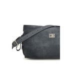 Blue Calf Leather Bos Taurus Shoulder Bag