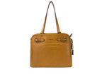 Coach Easton Brown Leather Tote Bag