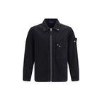 Black Cotton Denim Jacket