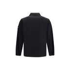 Black Cotton Denim Jacket