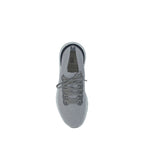 Gray Cotton Athletic Sneakers
