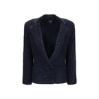 Blue Polyamide Blazer