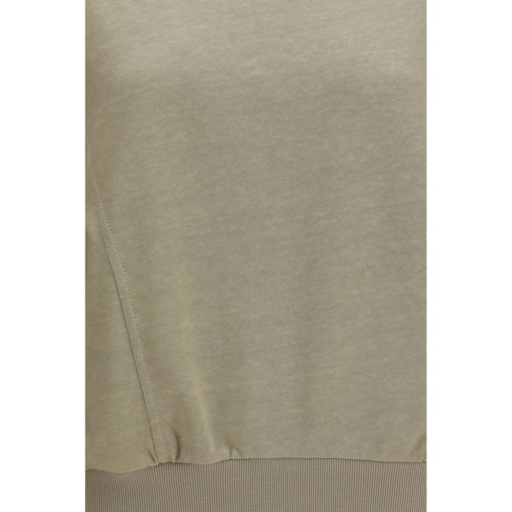 Beige Cotton Sweatshirt
