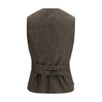 Brown Linen Blazer