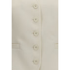 Beige Wool Oves Aries Waistcoat