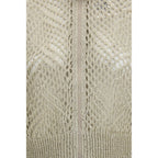 Beige Linen Cardigan