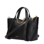 Black Leather Handbag