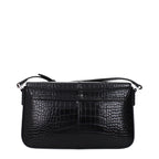 Black Polyethylene Shoulder Bag