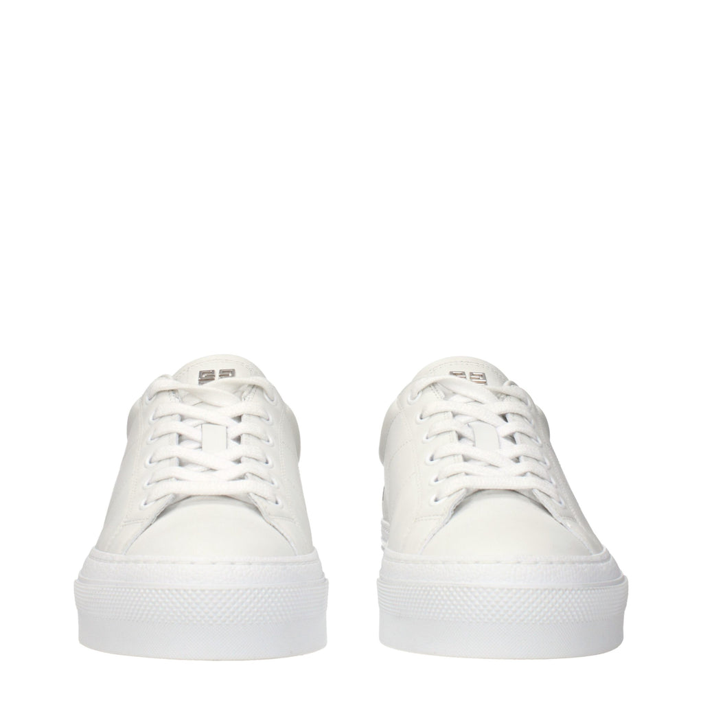 White Leather Sneakers