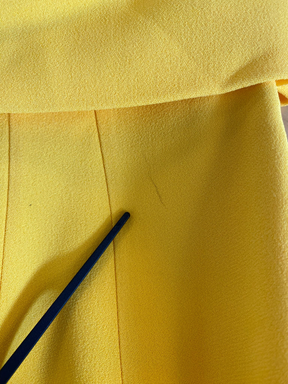 Yellow One Shoulder Side Slit Sheath Dress