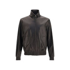 Black Lamb Ovis Aries Leather Jacket
