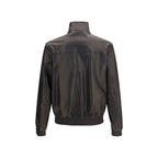Black Lamb Ovis Aries Leather Jacket