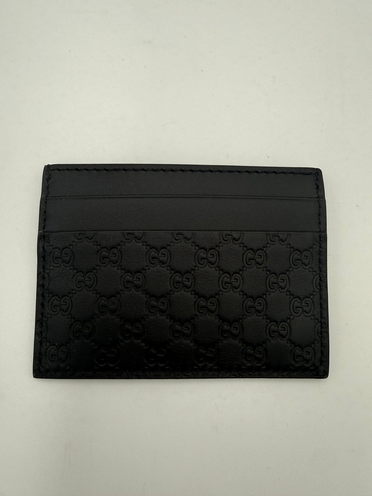 GUCCI GG Leather Black Cardholder