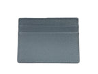Burberry Sandon Business Small Grey Grained Leather Card Case Wallet