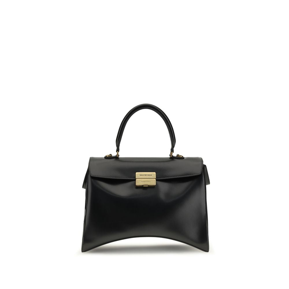 Black Calf Leather Bos Taurus Handbag