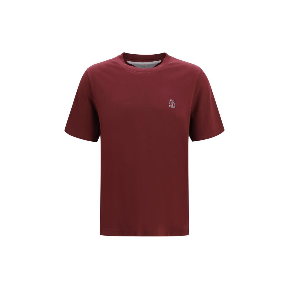 Bordeaux Cotton T-Shirt