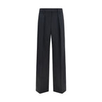 Black Wool Oves Aries Dress Pants