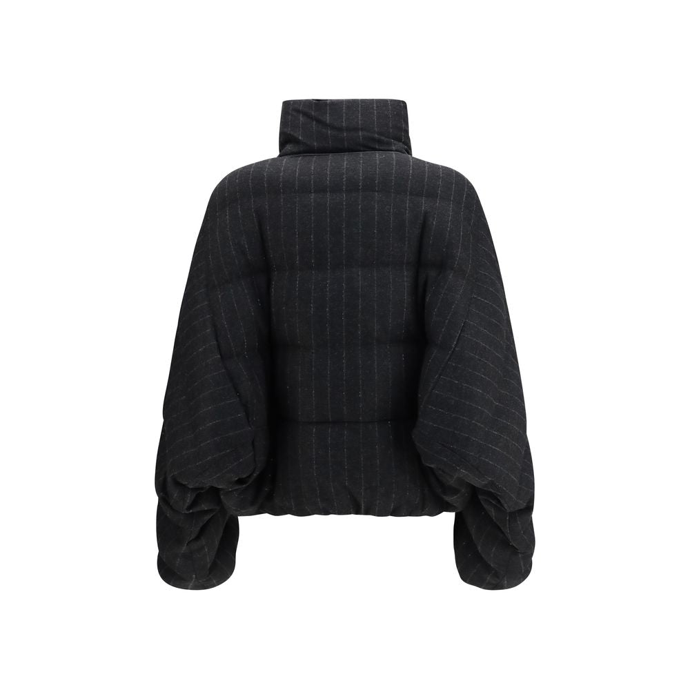 Gray Wool Oves Aries Full-Length Jacket